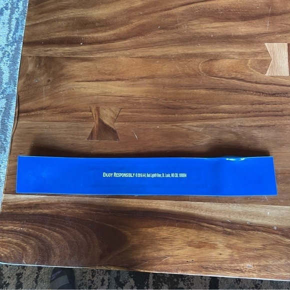 Bud Light Bar Runner / Spill Mat Retro Logo used - Picture 5 of 9